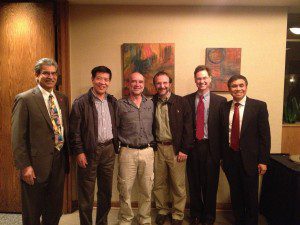 Symposium speakers and local hosts
